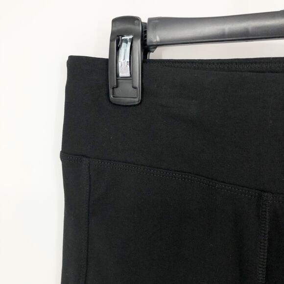 TOMMY HILFIGER SPORT Women's Performance Legging XS Black Jersey Stretch NWT - Picture 5 of 9